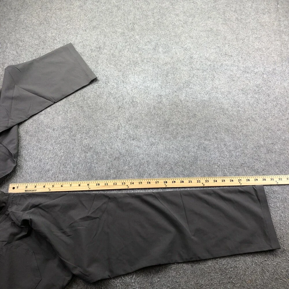 Tasc Pants Mens 35x30 Gray Chino Slim Straight Casual 5-Pocket Tailored Outdoor - Picture 10 of 11